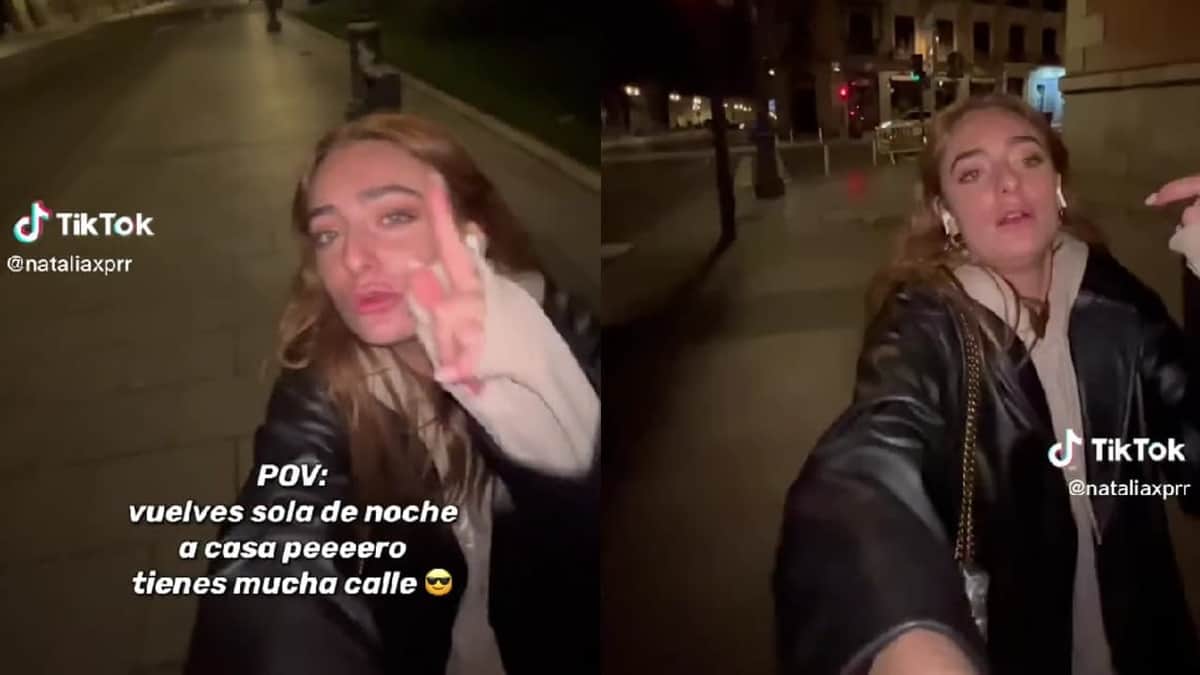 VIDEO: Jovencita simula transmitir video en vivo por sentirse insegura en la calle