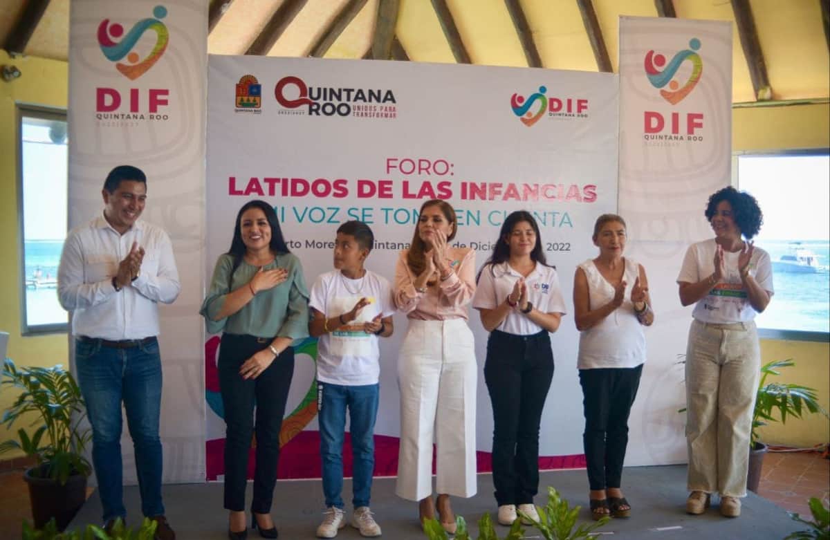 Recibe Puerto Morelos el foro “Latidos de las infancias, mi voz se toma en cuenta”