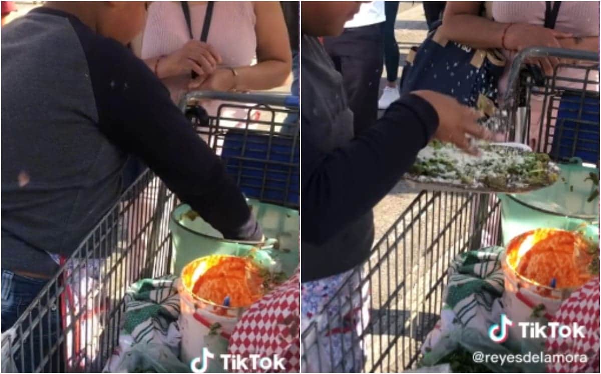 VIDEO: Niño se hace viral por vender tlayudas en calles de CDMX