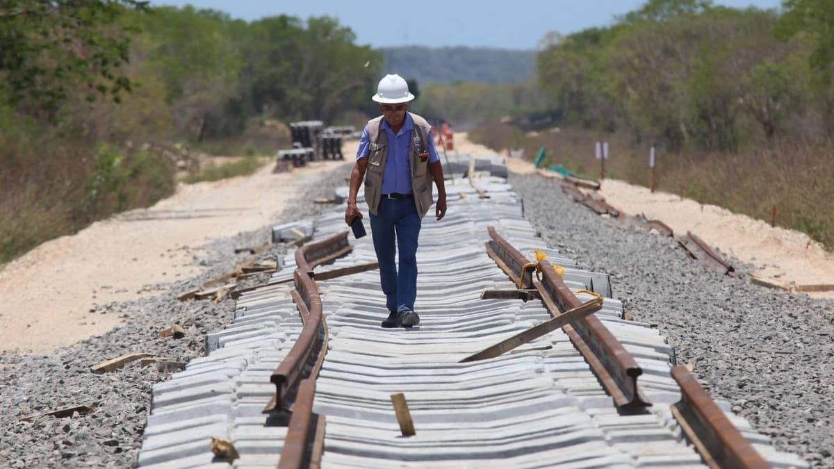 Enterrarán pilotes en 78 kilómetros del Tramo 5 del Tren Maya