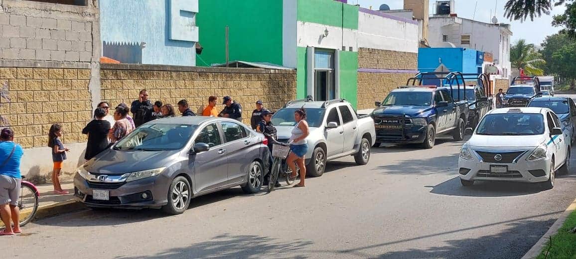 Vandaliza mujer una capilla en Playa del Carmen