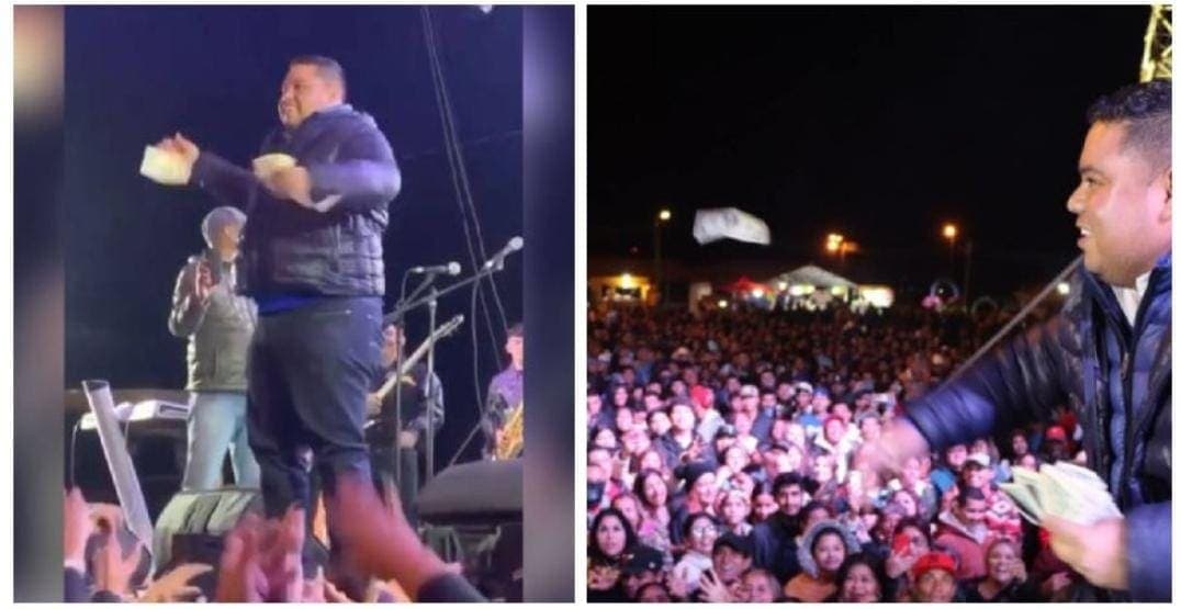 Alcalde de Morena hace fiesta de 3 días por su cumpleaños y regala dinero