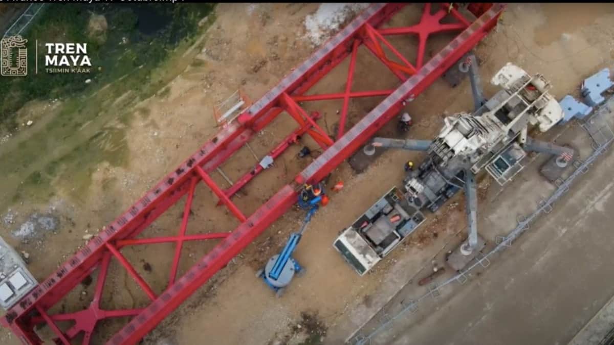 Tren Maya inicia en tramo 3 vía electrificada; muestra de responsabilidad con el medio ambiente: Javier May