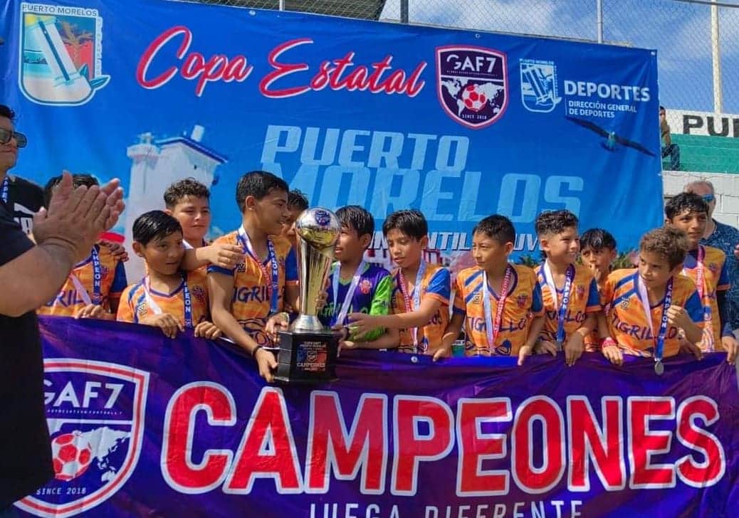 Vive Puerto Morelos intenso fin de semana futbolero con torneo GAF7 Quintana Roo