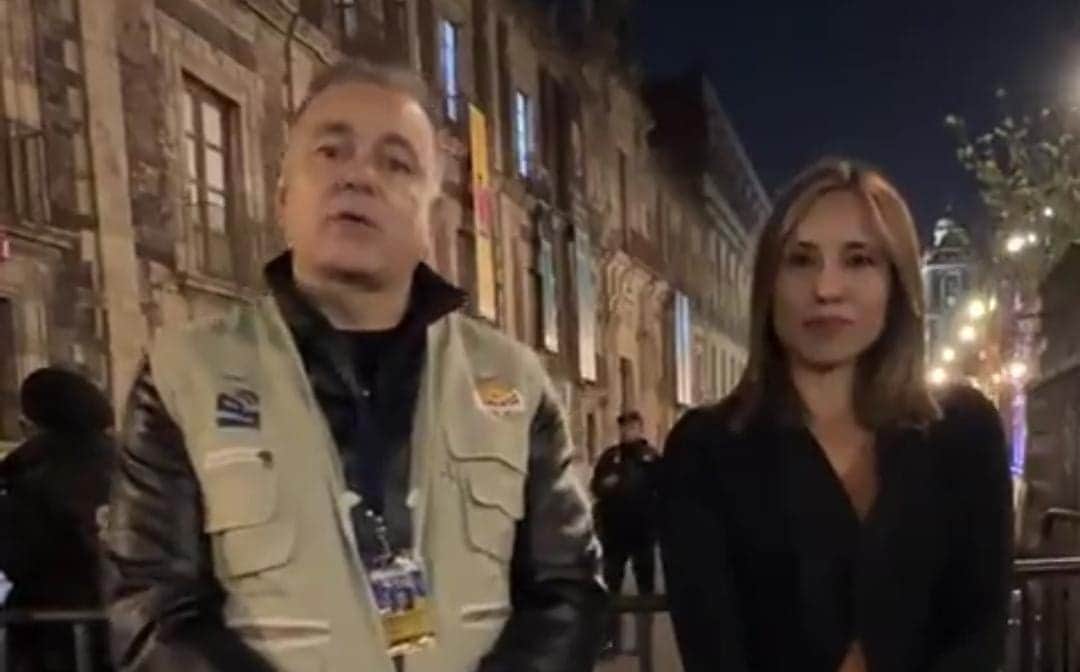 Carlos Mimenza, prófugo, se hace pasar como periodista para intentar entrar a la mañanera