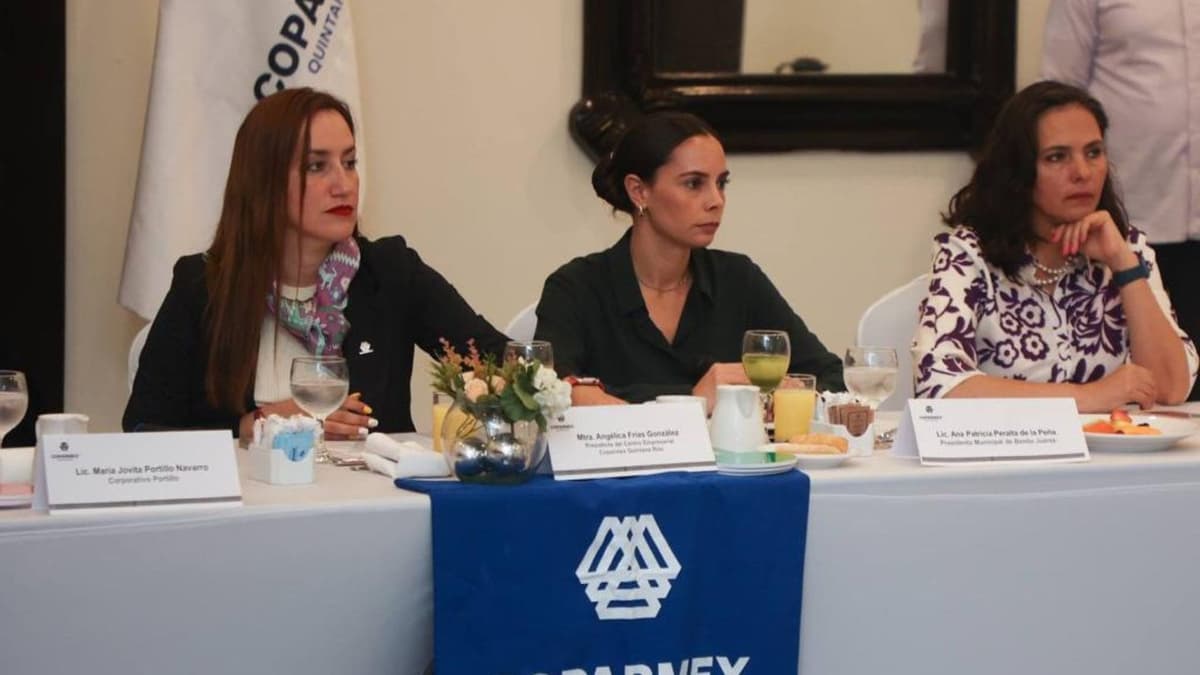 Reafirma Ana Patricia Peralta diálogo y apertura con cámaras empresariales de Cancún