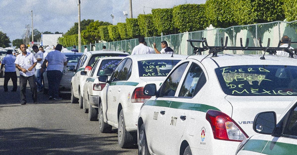 Taxistas de Cancún amenazaron a choferes de Autocar; interpondrán séptima denuncia contra ellos