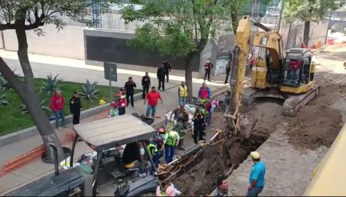 Un trabajador murió y otro resultó herido por derrumbe en obra de drenaje sobre Río San Joaquín