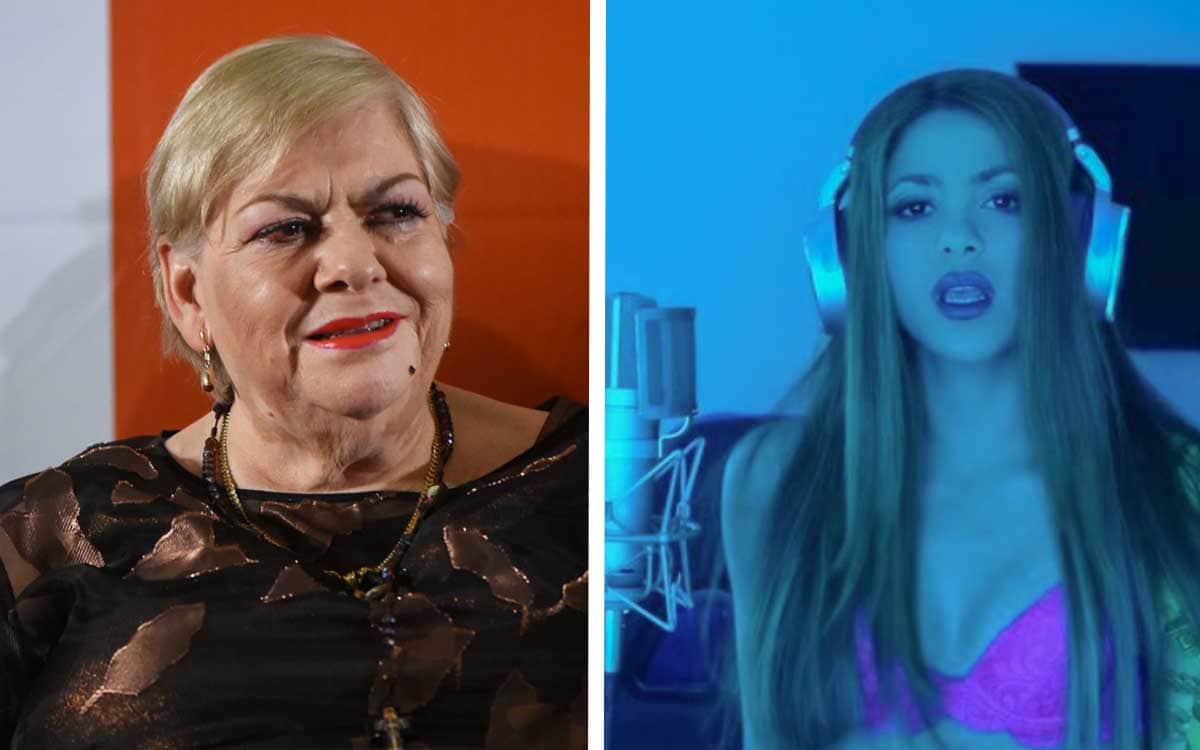 Paquita la del Barrio graba mensaje para Shakira | Video