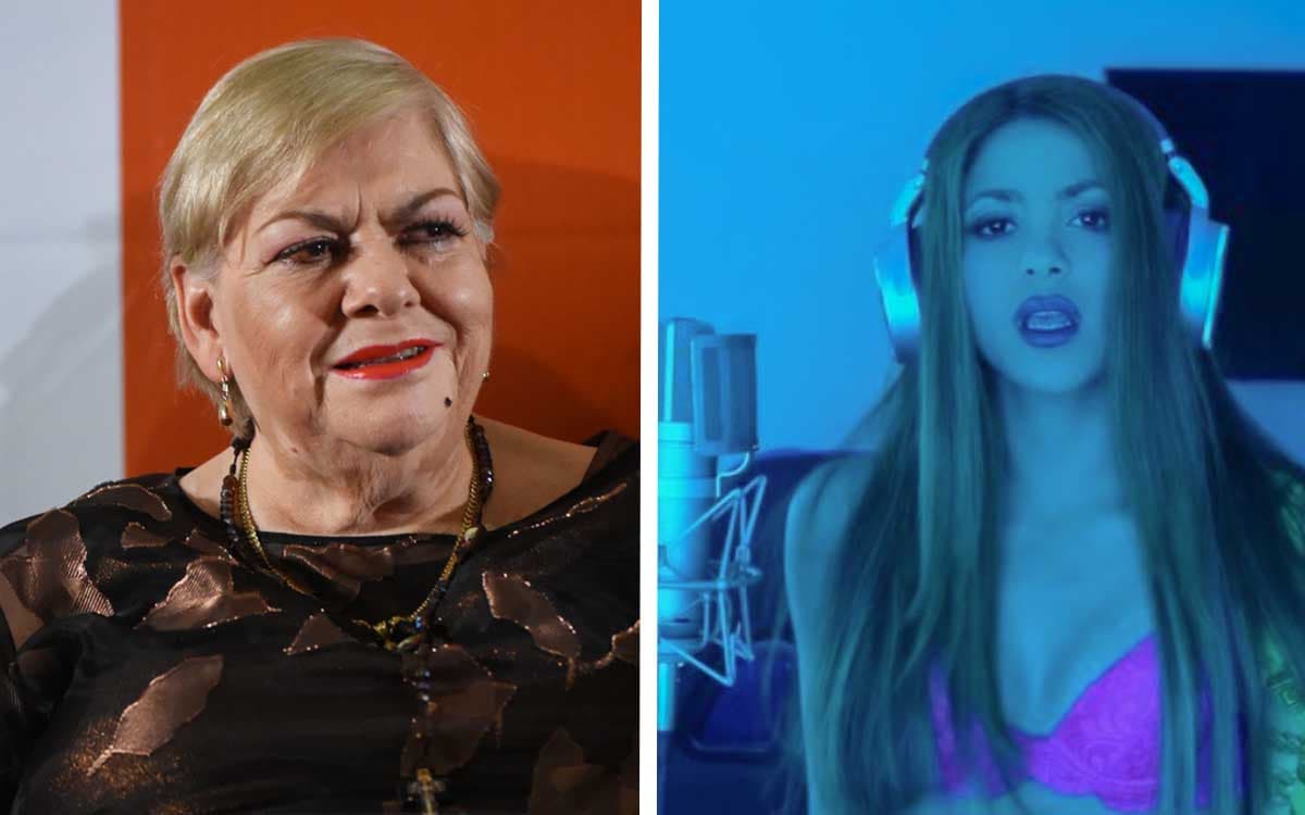 Paquita la del Barrio graba mensaje para Shakira | Video