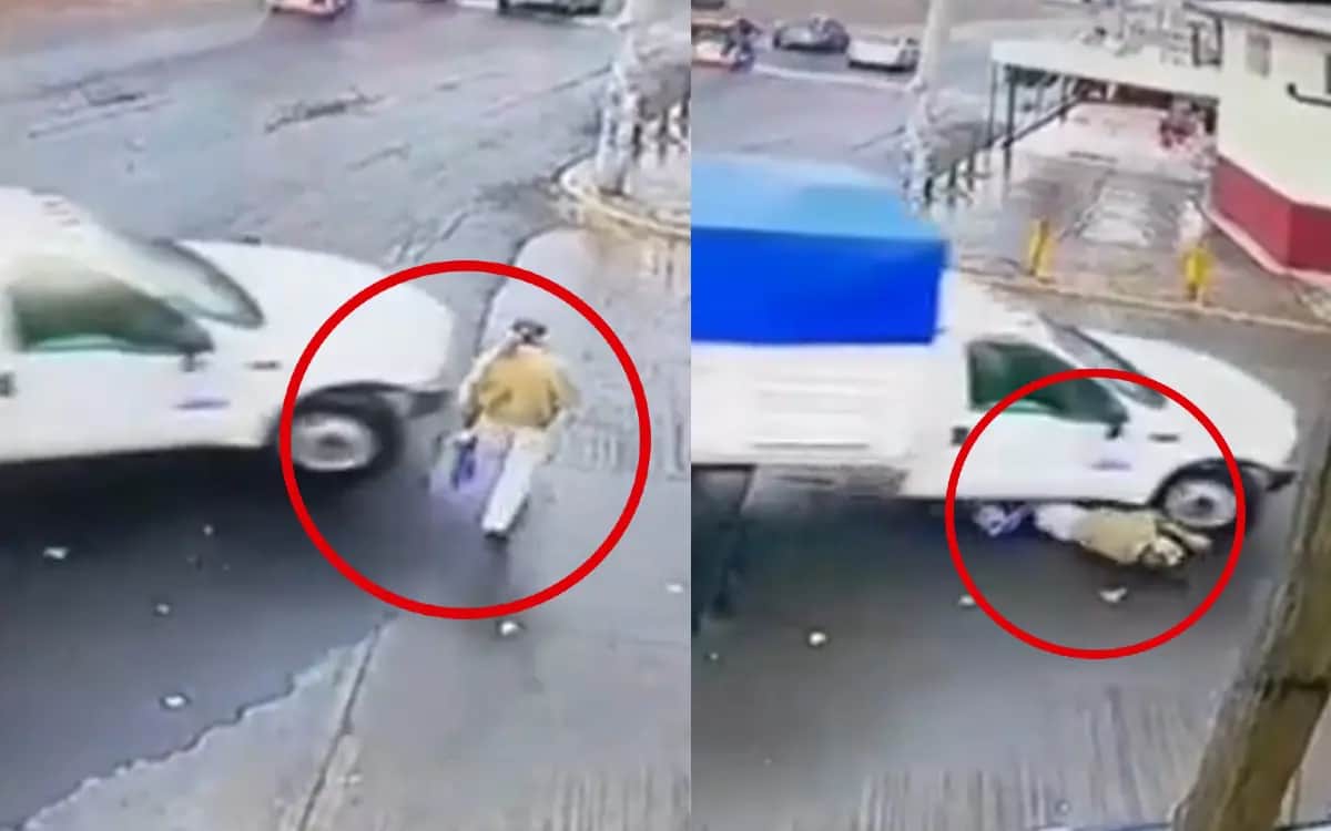 Conductor atropella a hombre de tercera edad en Chimalhuacán