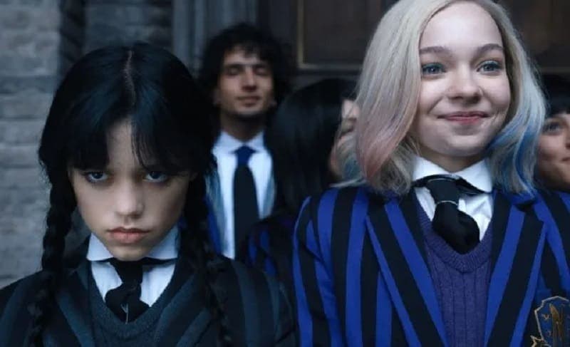 Merlina y Enid podrían ser pareja en la segunda temporada de la serie