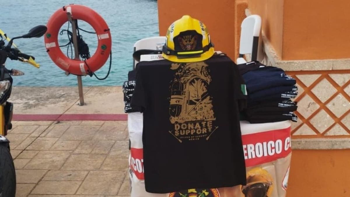 Culmina campaña de donación para bomberos de Cozumel; esperan haber llegado a meta de 300 mil pesos