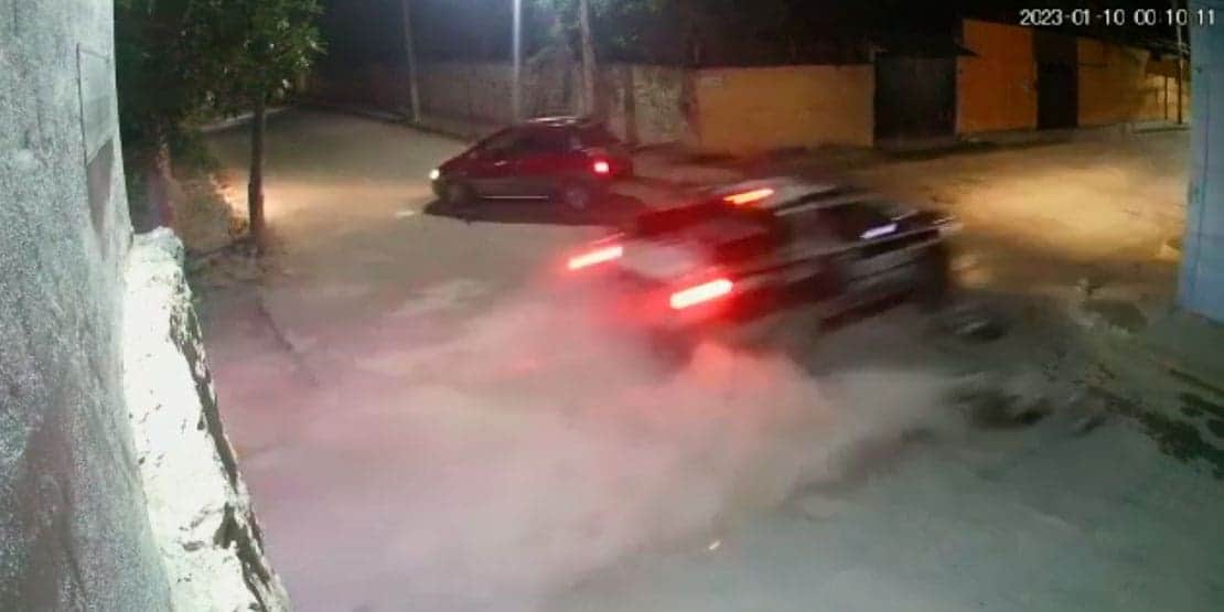 Difunden video de persecución en Bonfil que dejó un motociclista fallecido