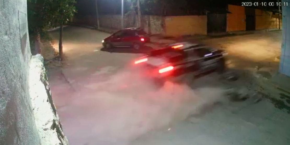 Difunden video de persecución en Bonfil que dejó un motociclista fallecido