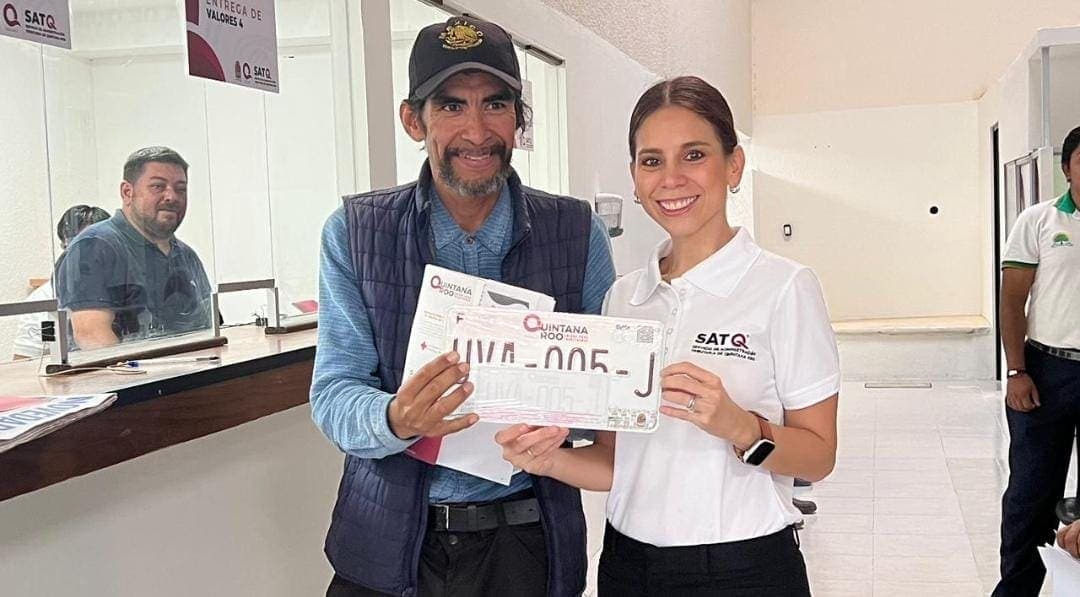 Sistema para tramitar el canje de placas en Quintana Roo ya opera al 100%