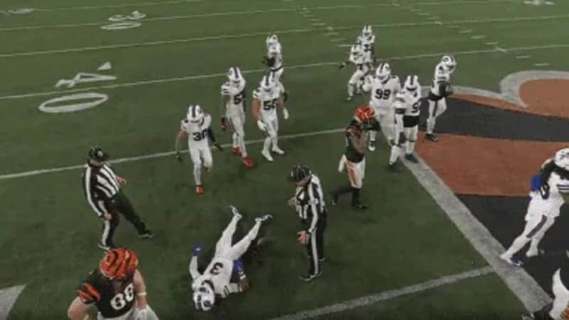 Video: Damar Hamlin jugador de los Buffalo Bills de la NFL colapsó en pleno partido; se encuentra en estado crítico