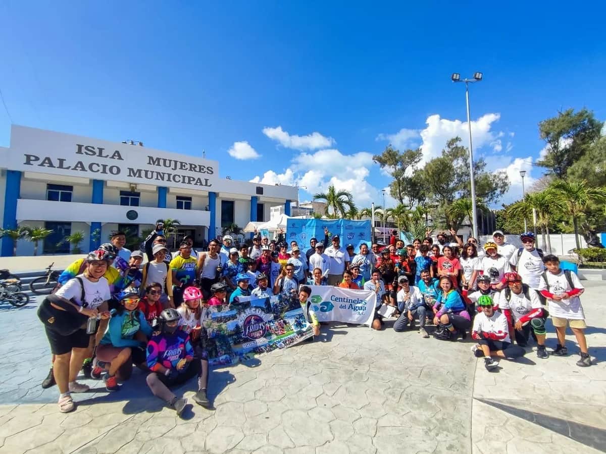 Con “Rodada por los humedales” impulsa Aguakan el cuidado del agua y del planeta