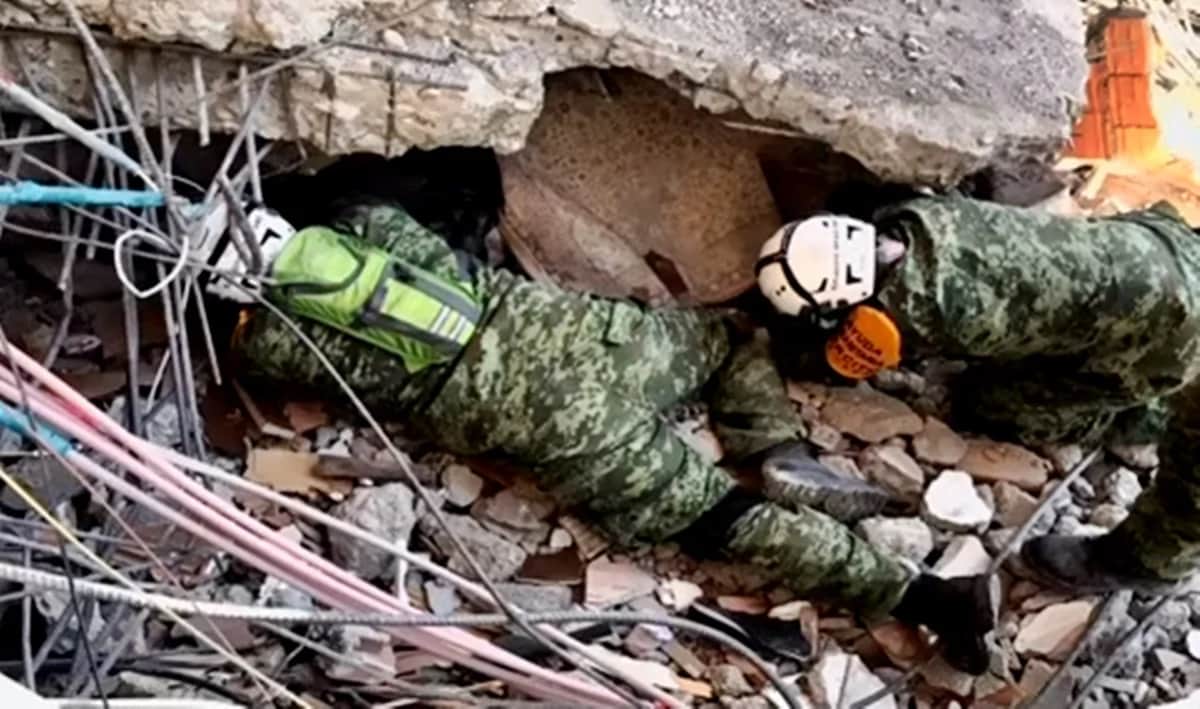 Suman tres personas rescatadas con vida por la delegación mexicana en Turquía