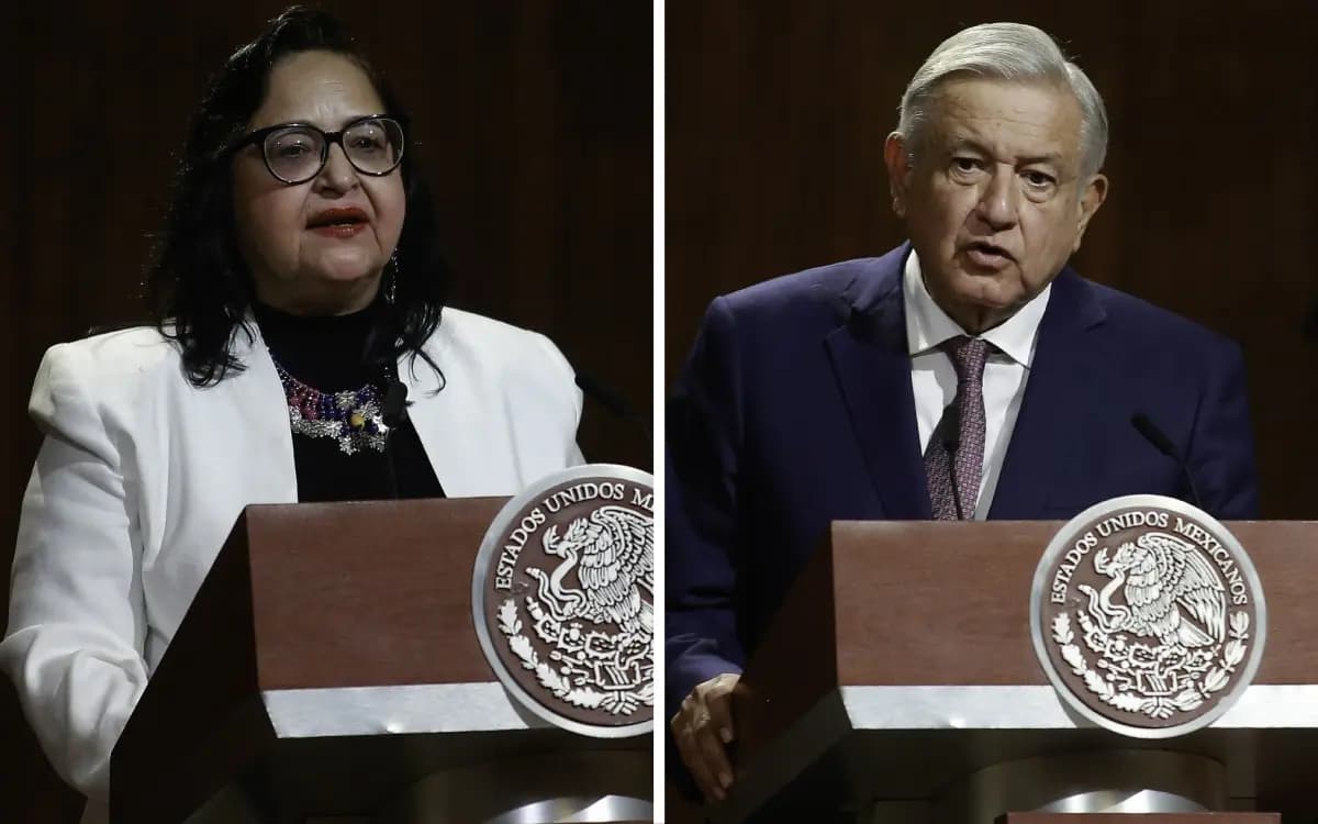 Norma Piña es presidenta de la Suprema Corte por mí: AMLO