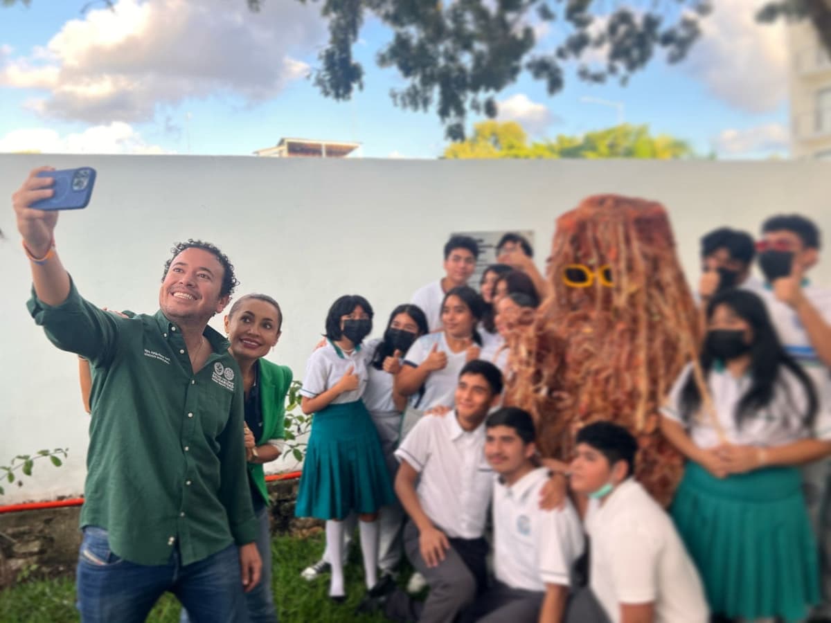 Recuperan jardín de lectura comunidad académica, Síndico, ZOFEMAT y Don Sargazo
