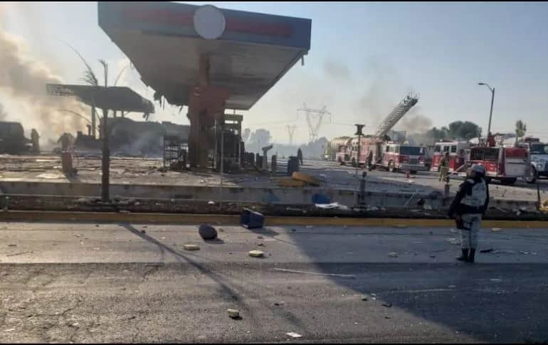 Última hora: Explota gasolinera en la carretera Tula - Tlahuelilpan, en Hidalgo