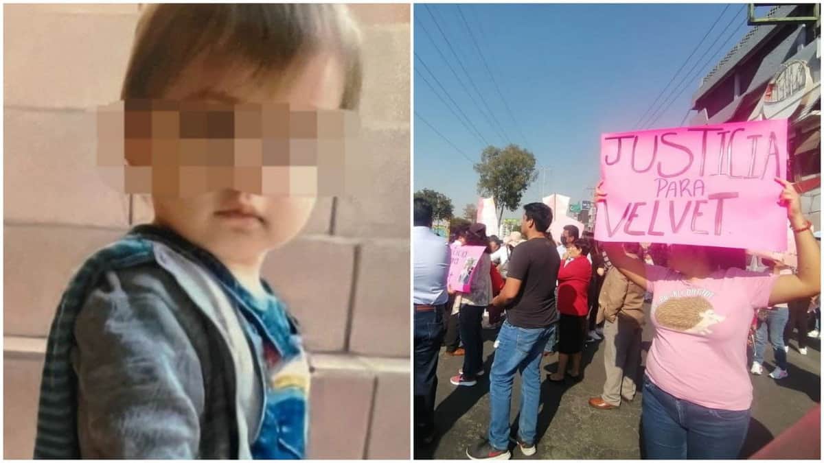 Piden justicia para Velvet, niña de 2 años arrollada por motociclista ebrio