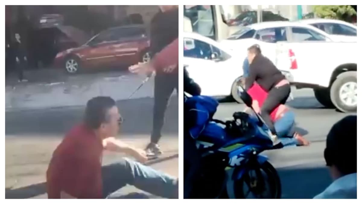 Video: Otra pelea de Alfredo Adame y tampoco ganó; esta vez lo golpeó un automovilista