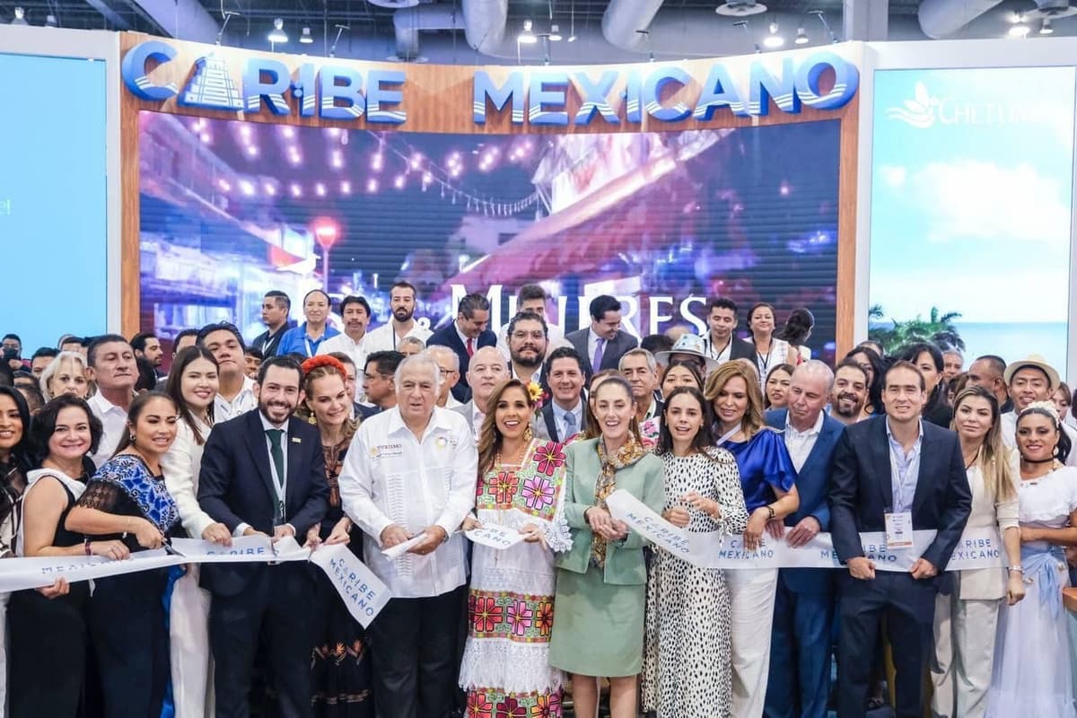 Brilla Quintana Roo en el Tianguis Turístico México 2023