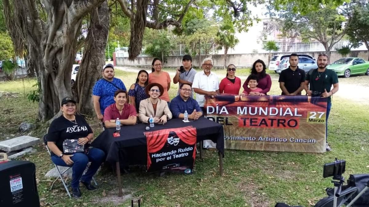 Habrá manifestación artística en Cancún y obras gratis por el Día Mundial del Teatro