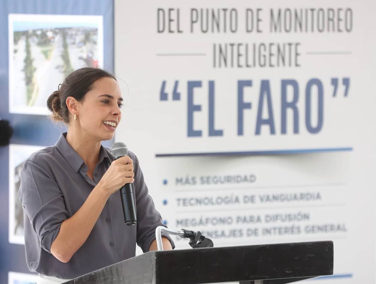 Reforzamos la seguridad pública con alta tecnología para construir un mejor Cancún: Ana Patricia Peralta