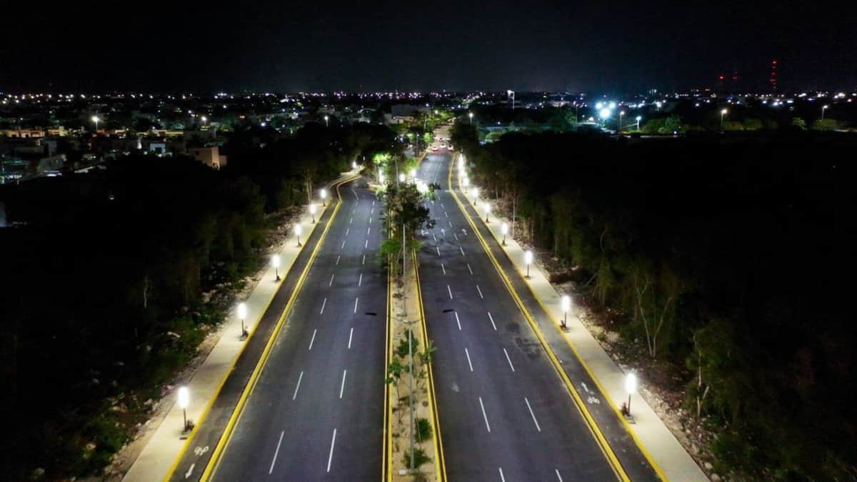 Solidaridad brilla con iluminación renovada