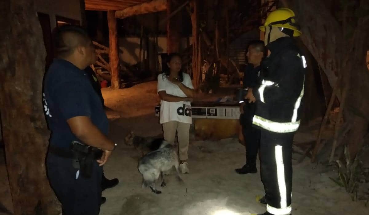 Sufre incendio, otra vez, el hotel 'Mawinmbi' de la isla de Holbox