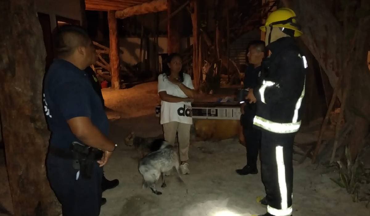 Sufre incendio, otra vez, el hotel 'Mawinmbi' de la isla de Holbox