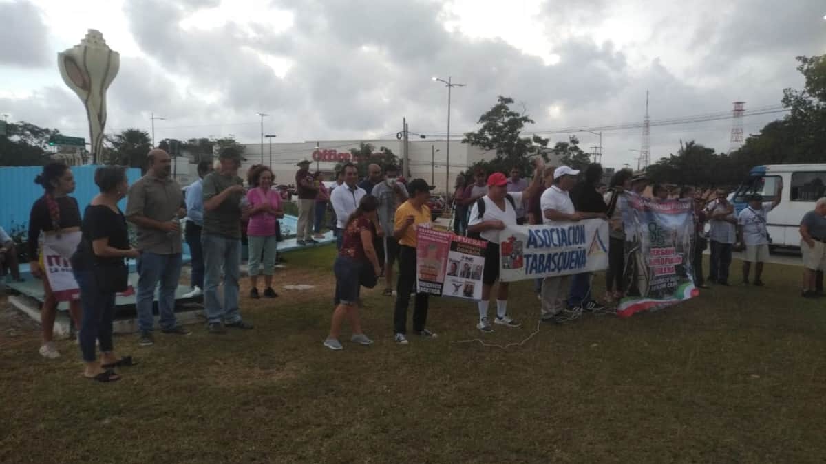 Respaldan a AMLO desde "El Ceviche" en Cancún