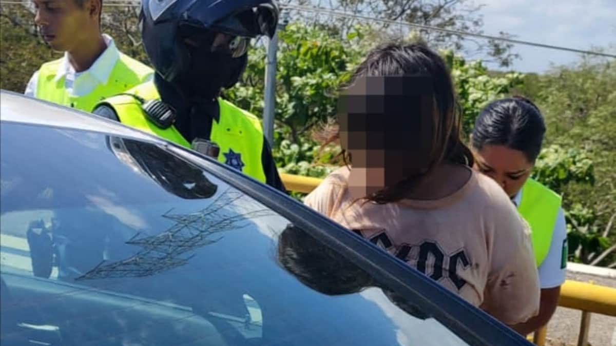 Elementos de Tránsito de Playa del Carmen salvan a una mujer que intentaba suicidarse