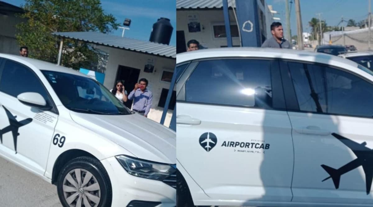 Empleados de “AirportCab” inician paro de brazos caídos; empresa sería de Fabián Vallado