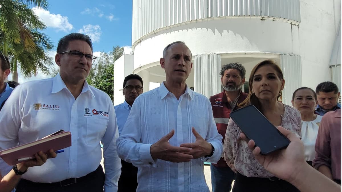 Anuncian López-Gatell y Mara Lezama que se reforzará la lucha contra el dengue