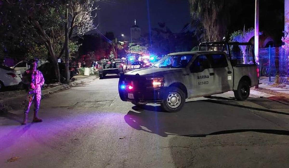 Deja ataque armado 4 lesionados en La Guadalupana de Playa del Carmen