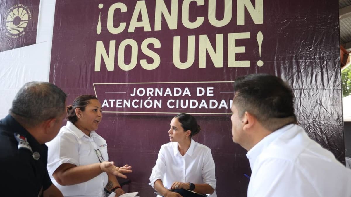 Resalta Ana Paty Peralta a primeros pobladores de “Cancún nos Une”