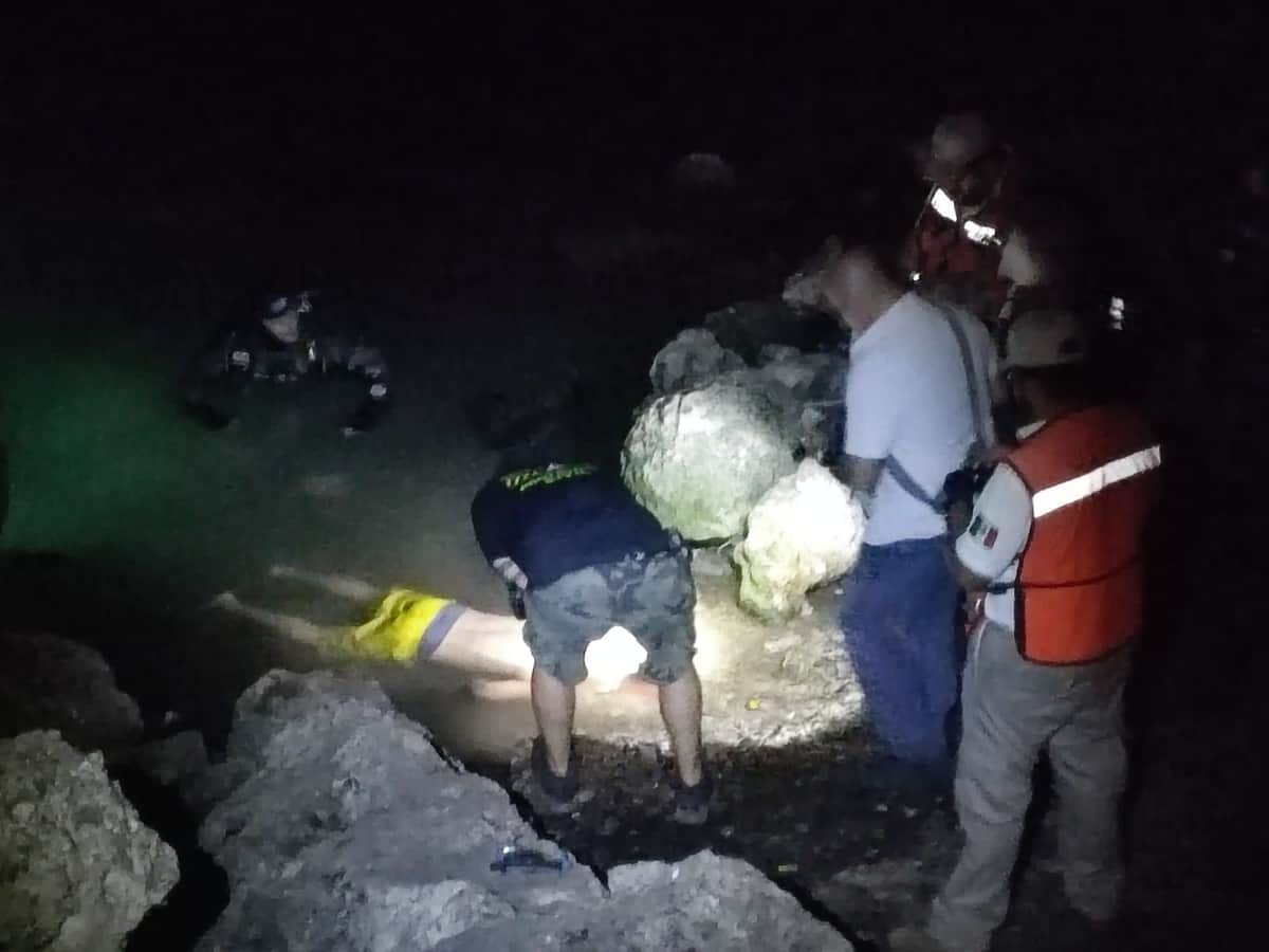 Muere ahogado trabajador del Tren Maya en un cenote de Puerto Aventuras