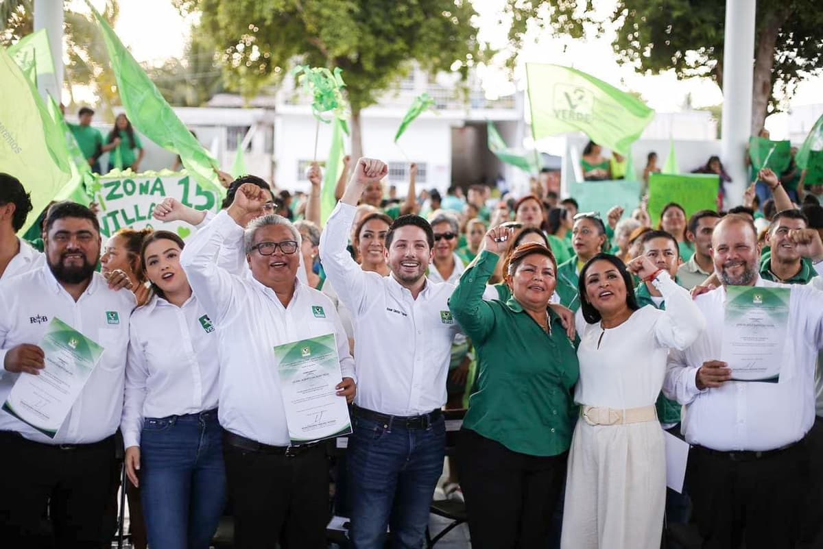 Consolidemos la unidad del Partido Verde para llegar fortalecidos al 2024: Renán Sánchez Tajonar