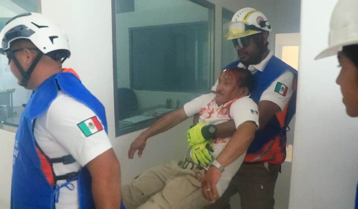 Simulacro de incendio para valorar resultados