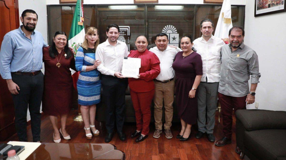 Recibe Congreso iniciativa de reforma a la Ley de Movilidad, presentada por la gobernadora Mara Lezama