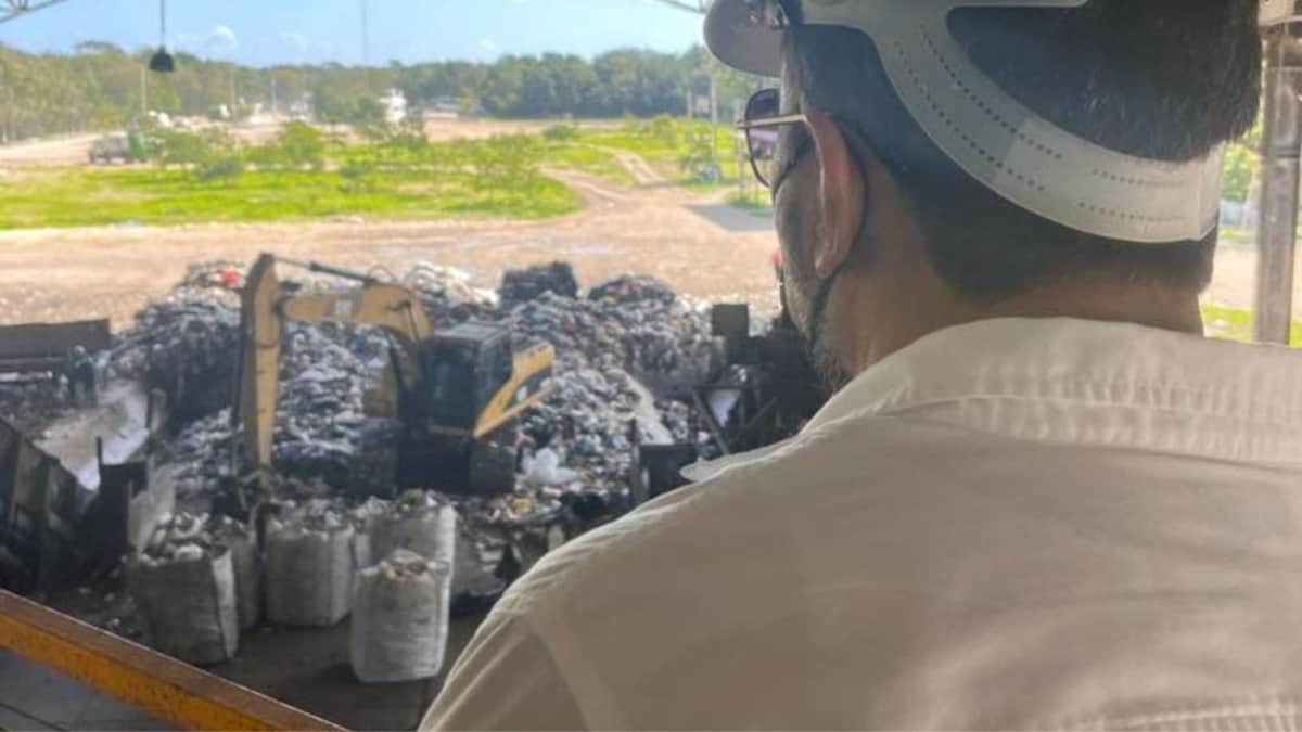 Denuncian problemas en el Relleno Sanitario de Cancún; piden se cambie a la empresa