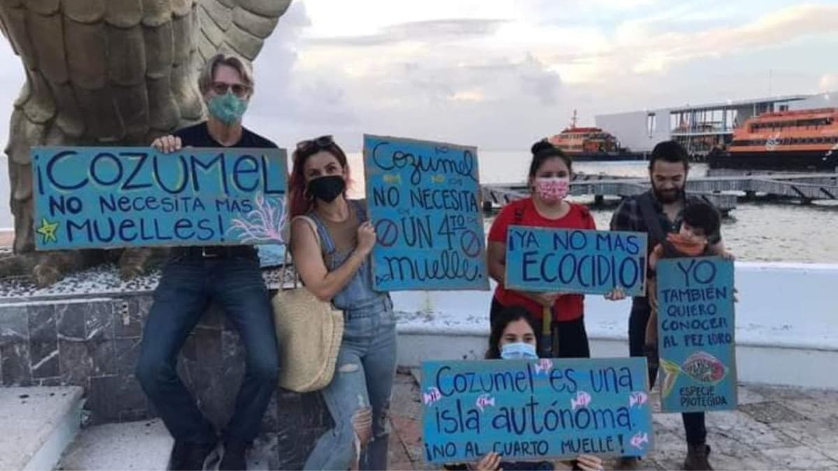 Juez autoriza construcción de cuarto muelle de cruceros en Cozumel