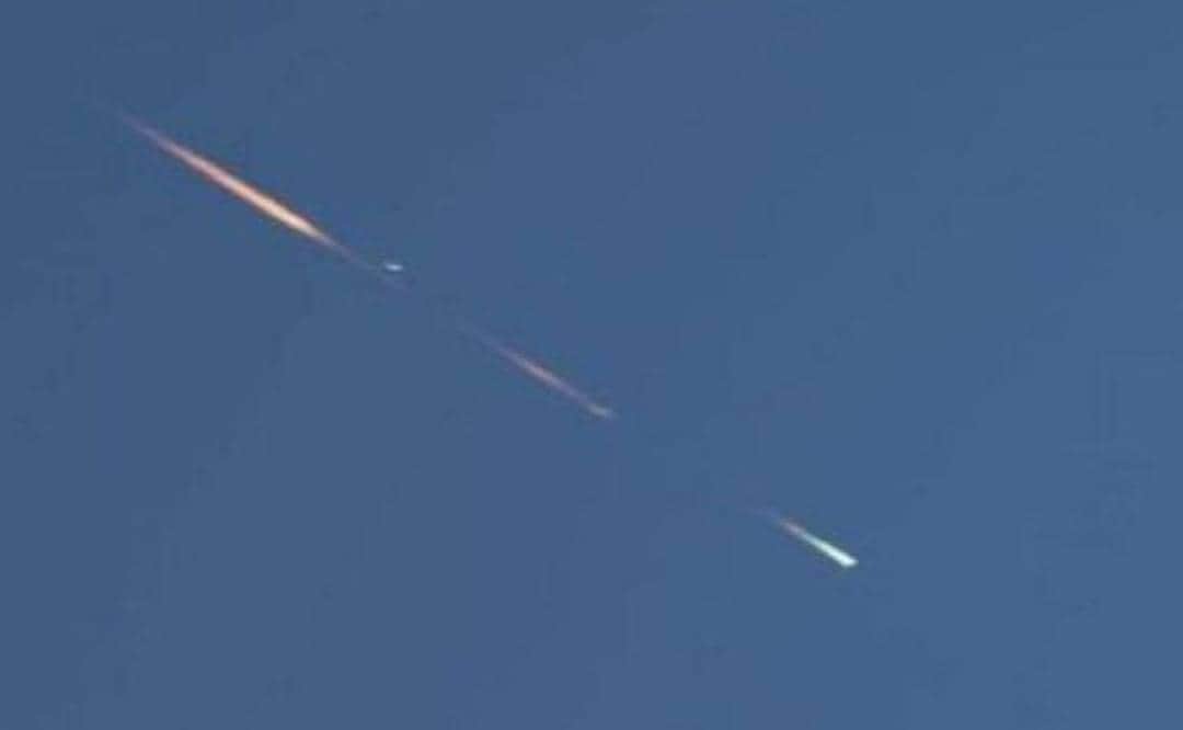 Alarma estruendoso sonido de posible meteorito a Israel y Palestina