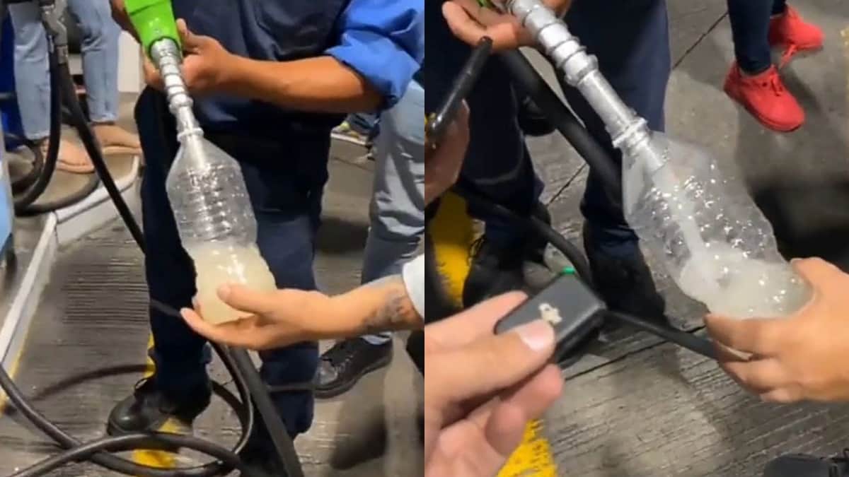 Video: En México hay una gasolinera que despacha agua y descompone carros