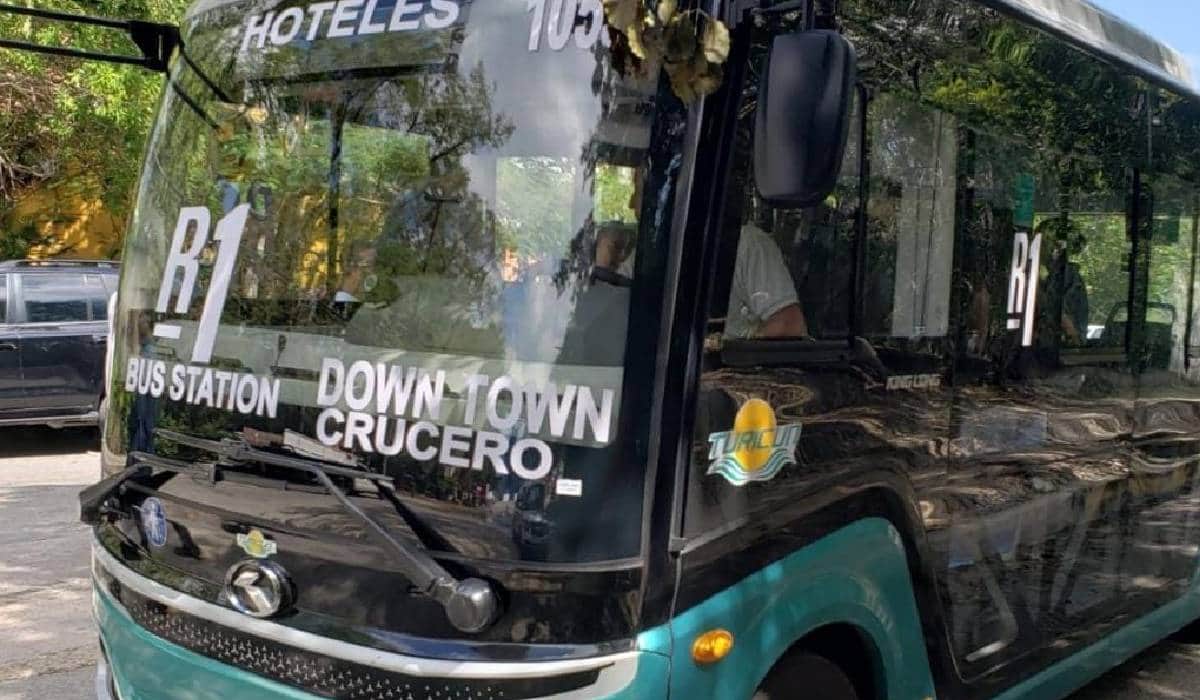 Si es necesario, habrá corridas extras en transporte público de Cancún en Semana Santa