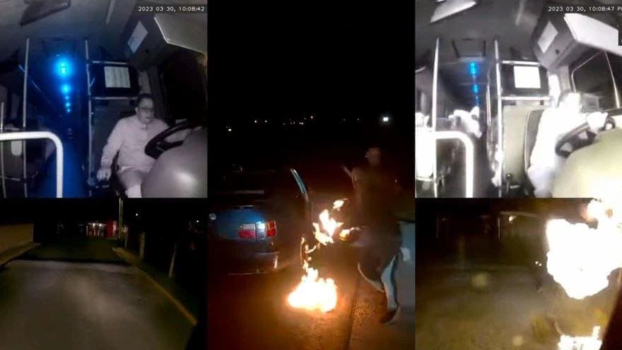 Video: Atacan con bombas molotov a transportistas en Jilotepec, Edomex